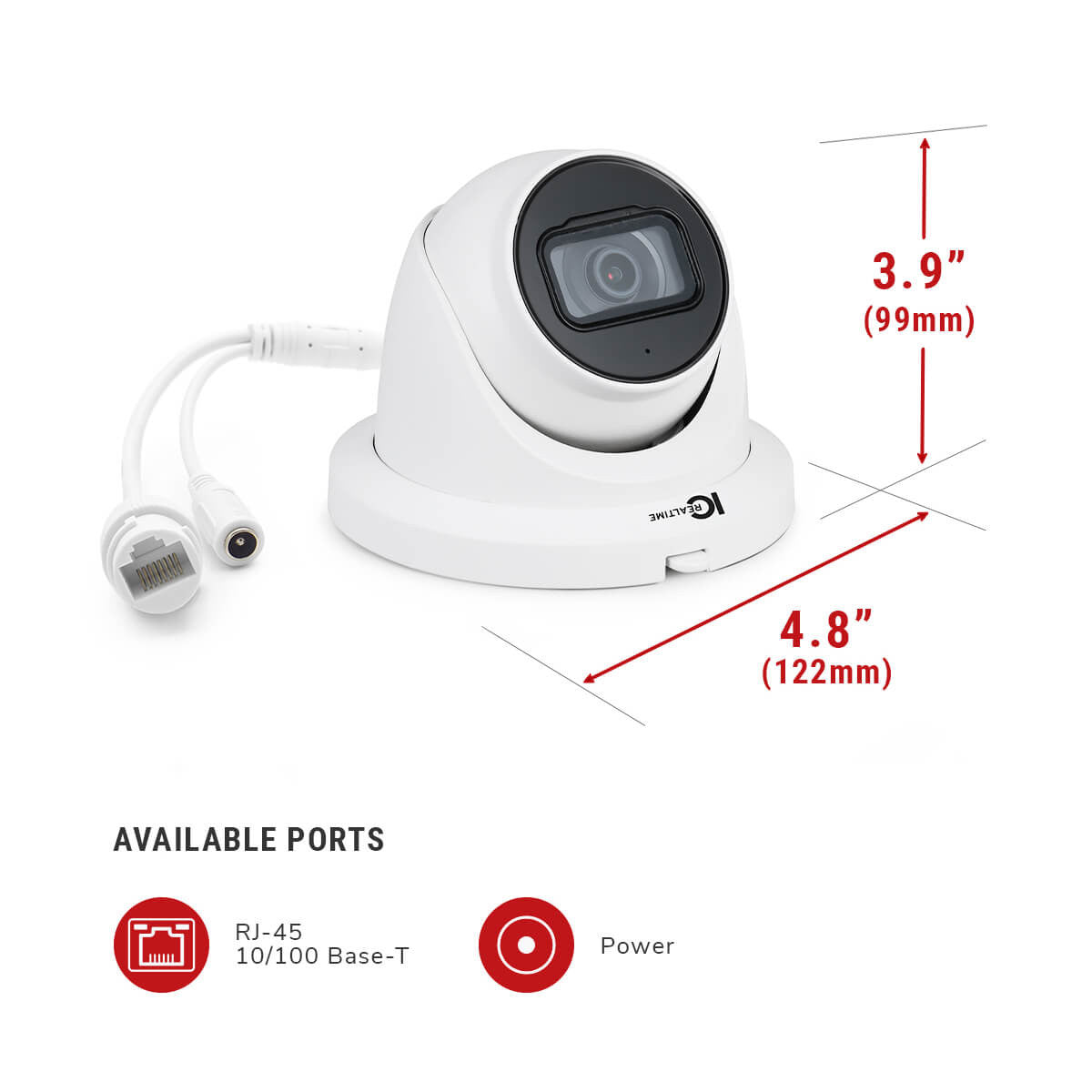 IC Realtime IPMX-E20F-IRW2 Camera 2MP IP Indoor/Outdoor