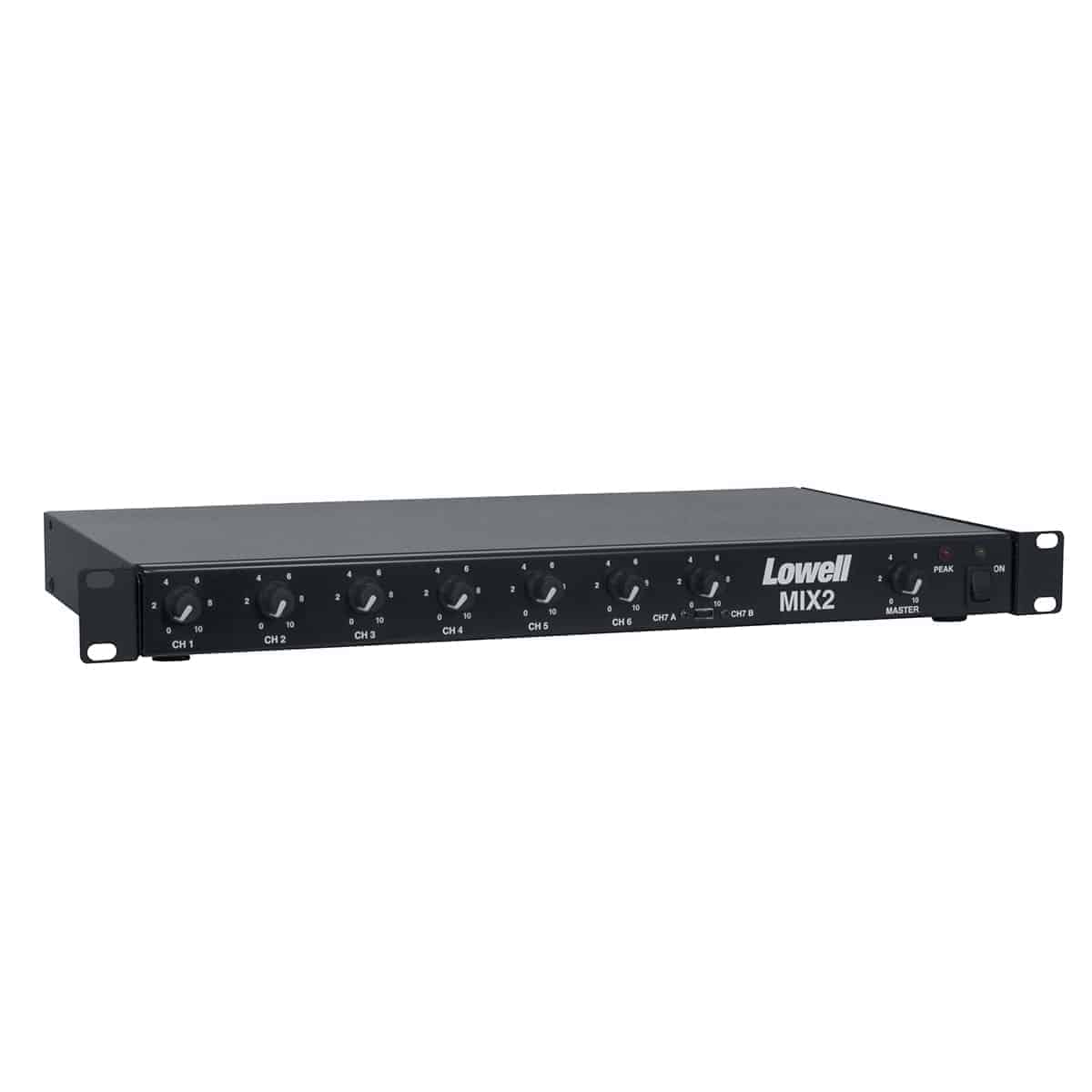 MIX2 Mixer Pre-amplifier 7 Channels Rackmount Kit