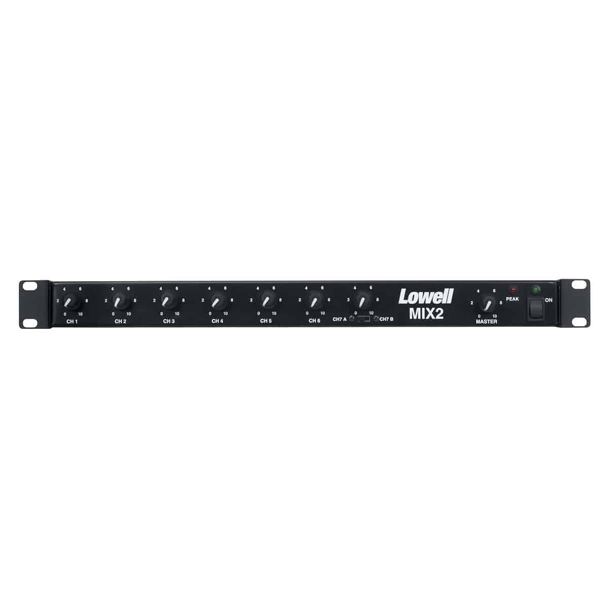 MIX2 Mixer Pre-amplifier 7 Channels Rackmount Kit