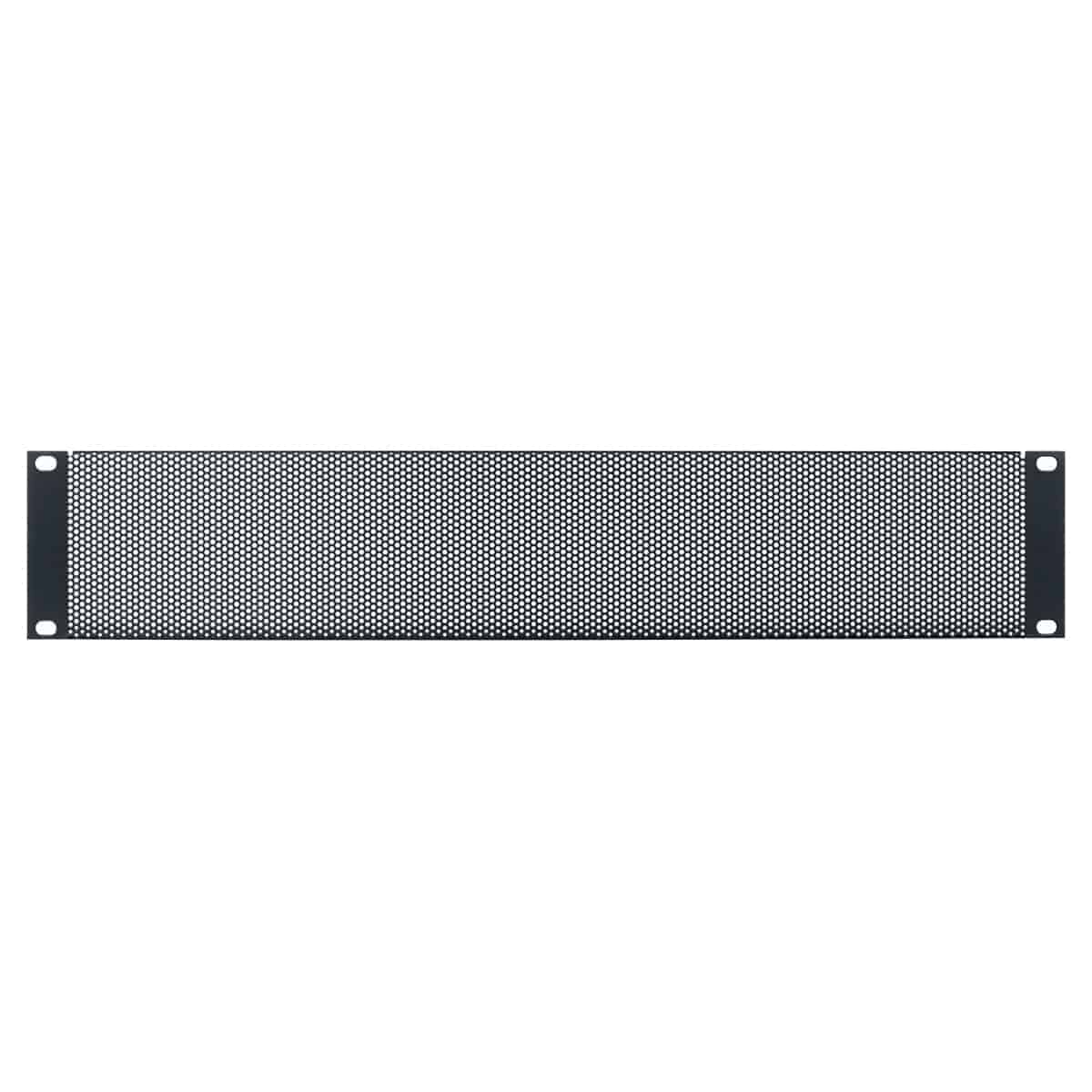SVP2 Rack Panel Vented 2U 18ga Flanged Perforated Steel