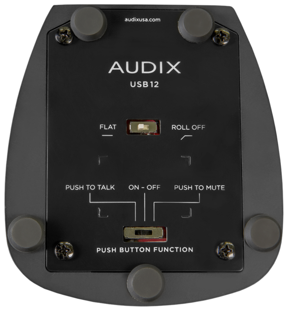 USB12 USB Condenser Vocal Microphone Push to Talk