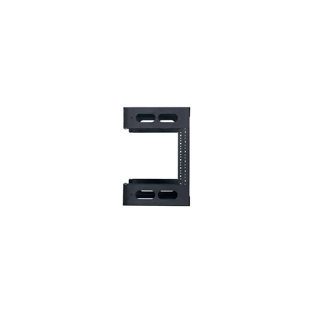WXR812 Slim Rack-Wall Mount 8U 12" Deep Black