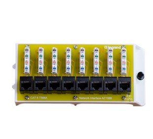 AC1068 8 Port Cat6 Network Interface Module