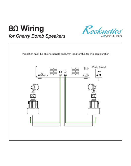 CherryBomb Speaker Landscape Full Range (Each)