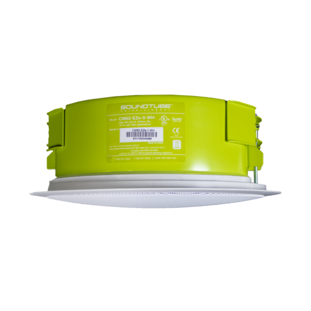 CM62EZSIIWH 6" 2-way In Ceiling Speaker Short Can (Each)