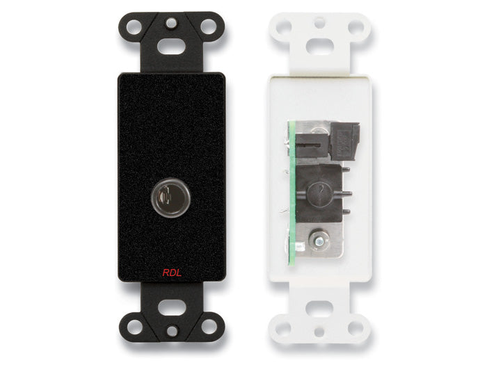 DB-14F 1/4" Phone Jack on Decora® Wall Plate