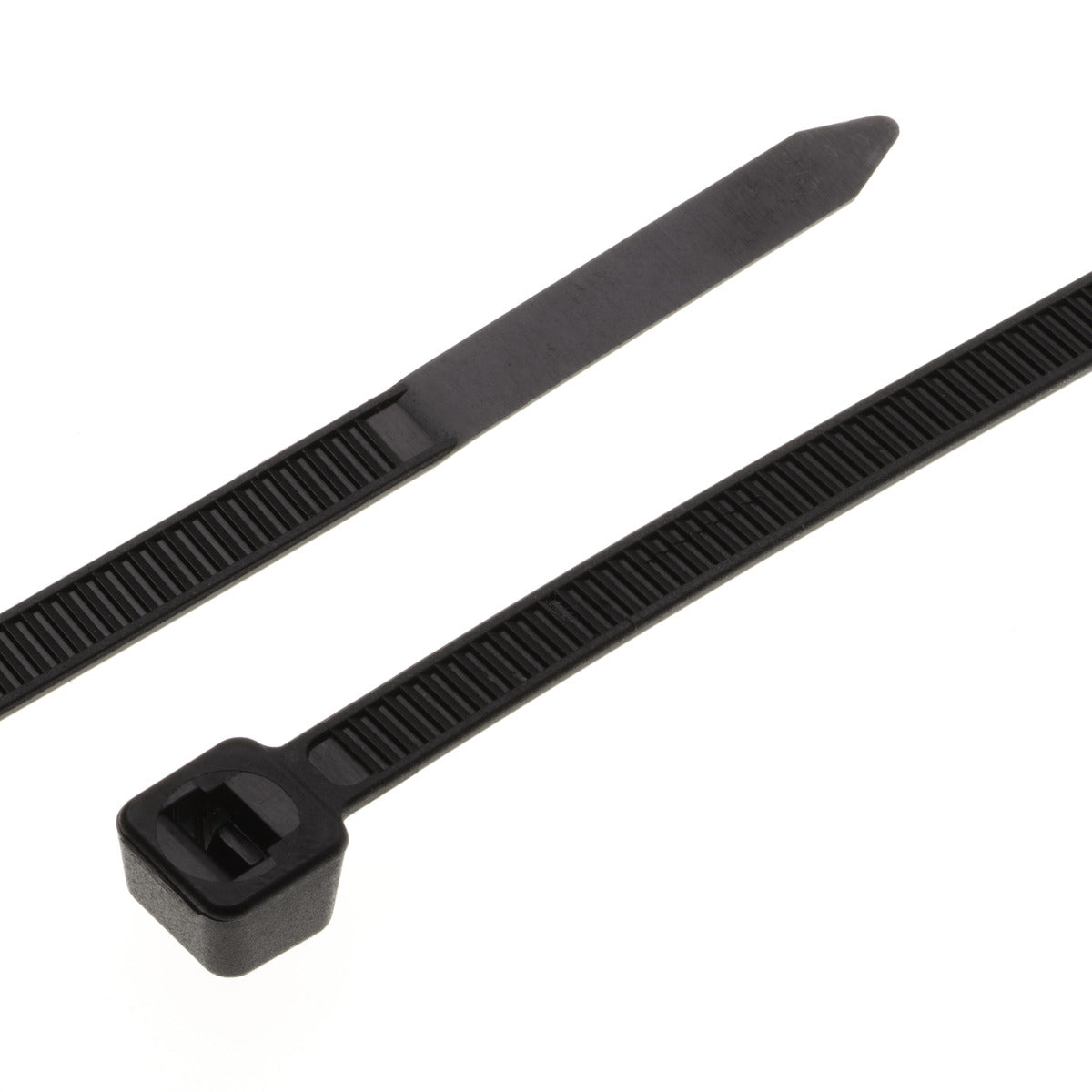 Ultraviolet Cable Ties Black 50lb 100PK 6-18"