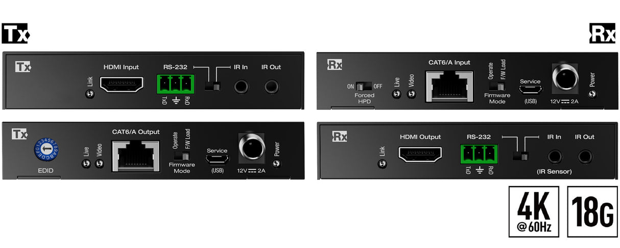 KD-X444SP 4K 18G HDMI over 50m