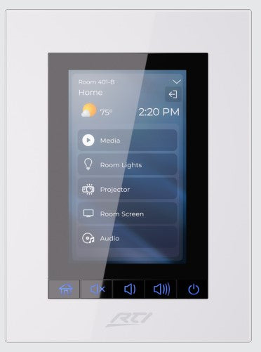 KX4 4" In-Wall Touchpanel Universal System Controller