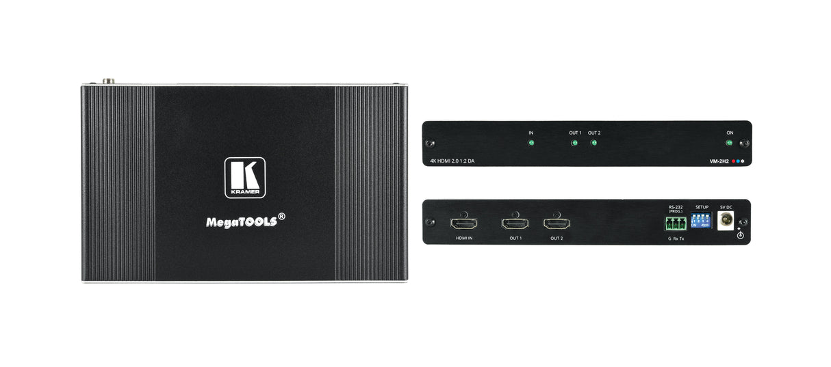 VM2H2 1:2 4K HDR HDMI Distribution Amplifier