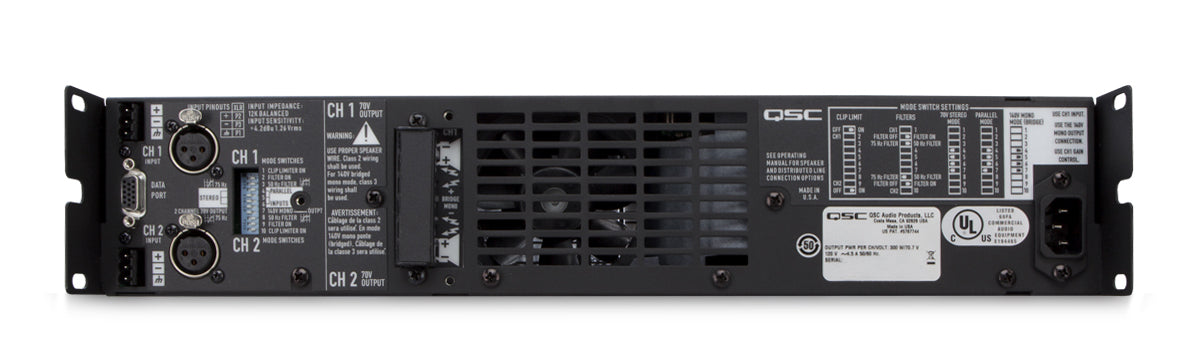 CX602V 2-Channel 70V Power Amplifier
