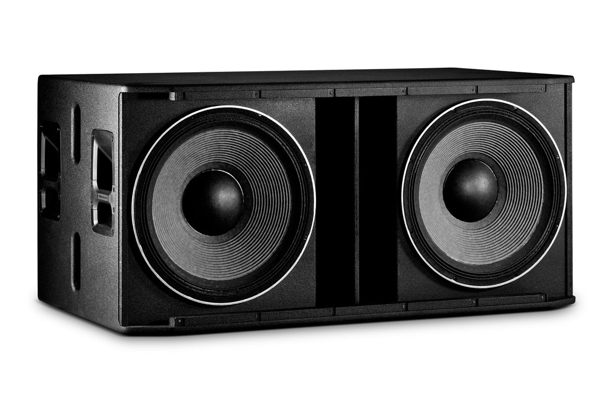 SRX828SP 2000 Watt Powered dual 18" Subwoofer Featuring Crown Amplification, Network Control