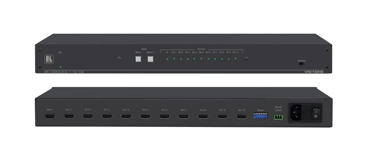 VM10H2 1:10 4K HDMI Distribution Amplifier