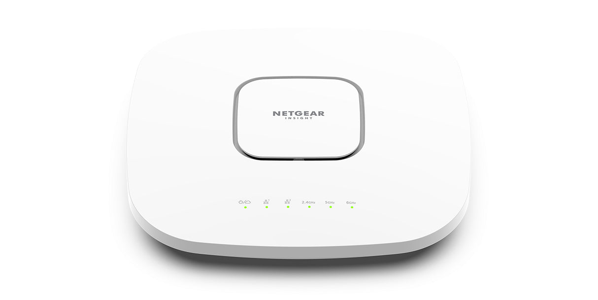 WAX638E-111NAS Insight Managed AXE7800 PoE++ Tri-Band WiFi 6E Access Point