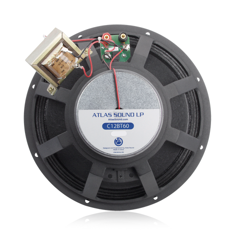 12" 2-Way Coaxial Speaker with 60-Watt 70V/100V Transformer (Each)