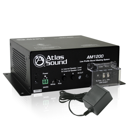 AM1200 Low Profile Sound Masking System UL2043 with Built In Speakers