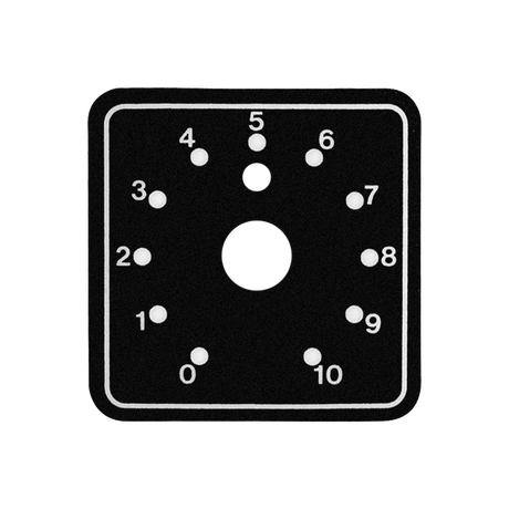 ATPLATE052 Attenuator Rack Mounting Plate Holds up to 6 Attenuators