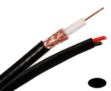 RG59 w/18-2 Siamese cable Copper braid and copper clad steel 20 gauge center 500 ft feeder box