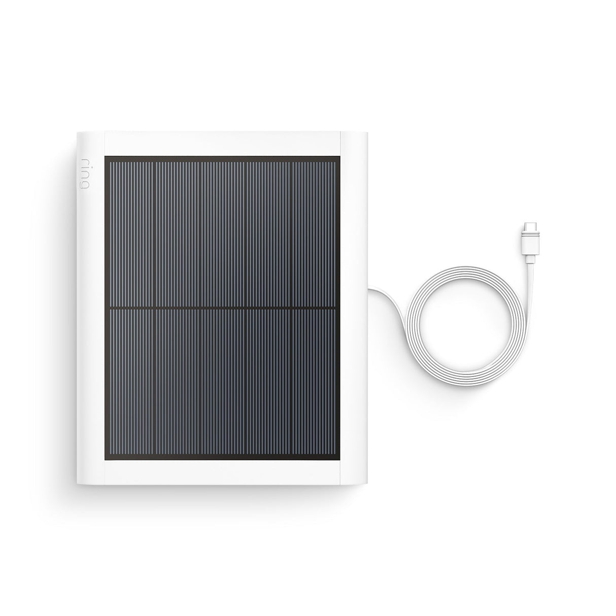 Solar Panel 4W for Stick Up Cam, Stick Up Cam Pro, Spotlight Cam Plus, Spotlight Cam Pro USB-C White