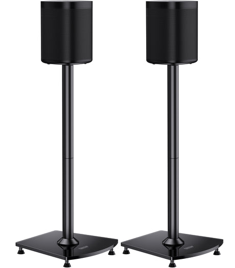 ErgoAV ERSSM1-01B Sonos® Speaker Stands Fixed Height 34” Tall Pair