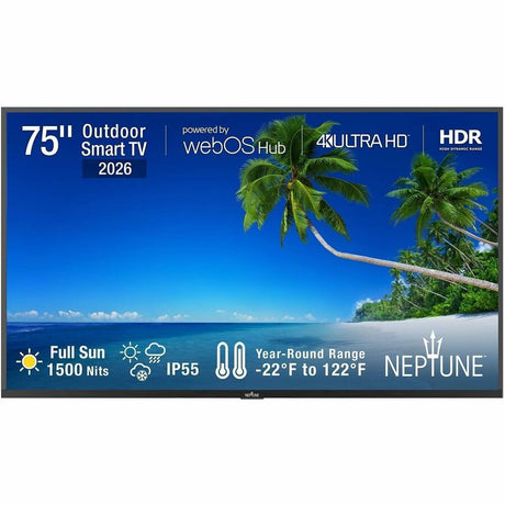 Neptune Full Sun Outdoor 4K w/Outdoor Tilt Mount (2026 Model)