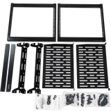 CFR1610-B1 10U AV Rack Stackable Open Frame Network Rack