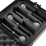 SH-WSYS-CASE Wireless System Solution Case 4 Holds 4 Systems Shure Branded