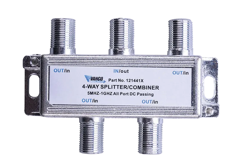 Splitter/Combiner 5MHz - 1 GHz Bandwidth