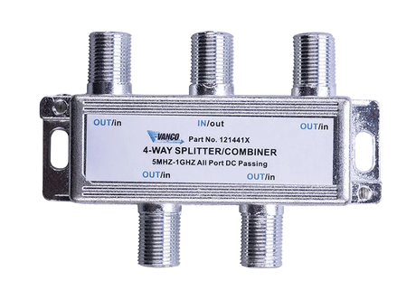 Splitter/Combiner 5MHz - 1 GHz Bandwidth