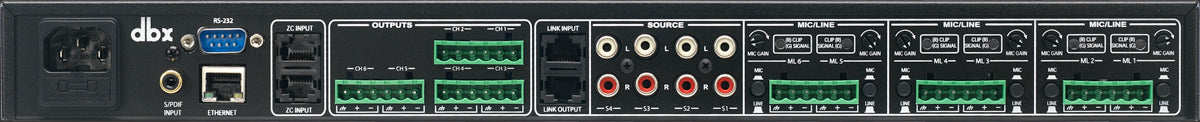 1260M 12x6 Digital Zone Processor