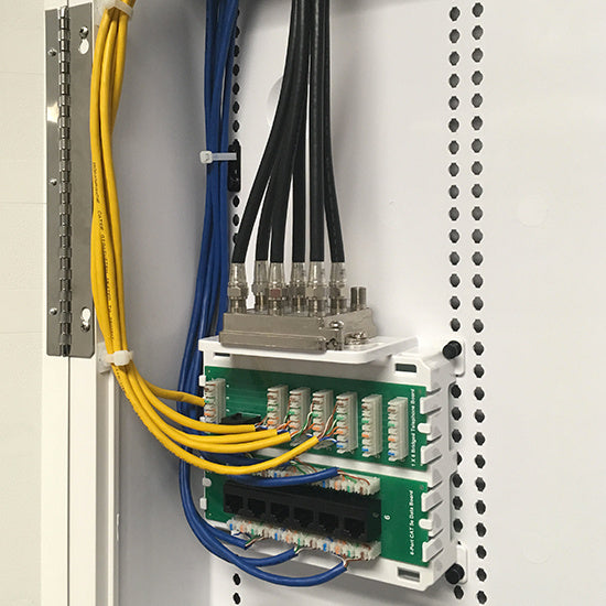 CO1156 Trio Combo Module - 6x8 With Cat5e Data