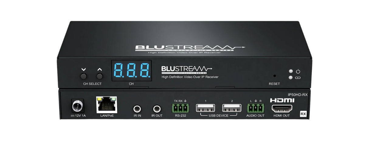 IP50HD-RX Contractor Series HD Video Receiver over 100Mbps Network