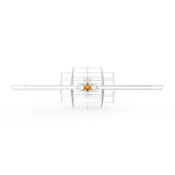 148383 DAT BOSS MIX LR antenna W/Preamp Long Range Low-VHF/High-VHF/UHF Repack ready Replaces 148381