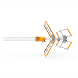 149321 V Zenit Mix HDTV Antenna Hi-VHF/UHF 42" Boom Length with LTE Filtering