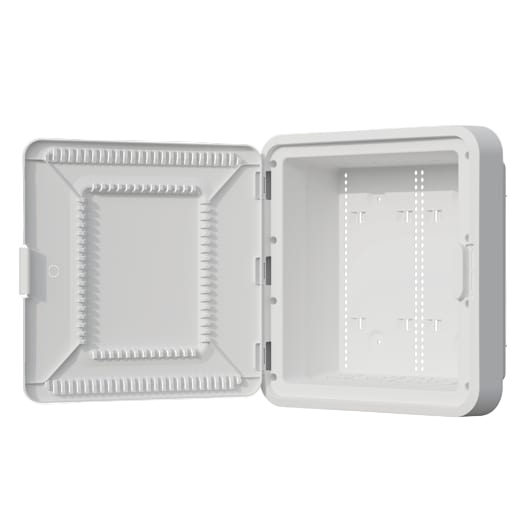 ENP1550DNA 15" Plastic Enclosure with Deep Trim-Ring and Hinged Door