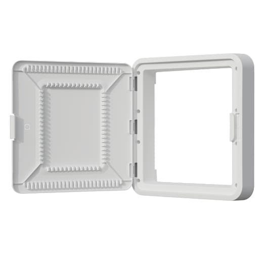 ENP15605DNA 15" Plastic Deep Trim Ring and Hinged Door 5-Pack