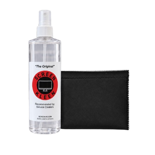 SK-016-12 The "Original" Screen Kleen 16 OZ Screen Cleaner Shop Size with Premium 12" Microfiber Cloth