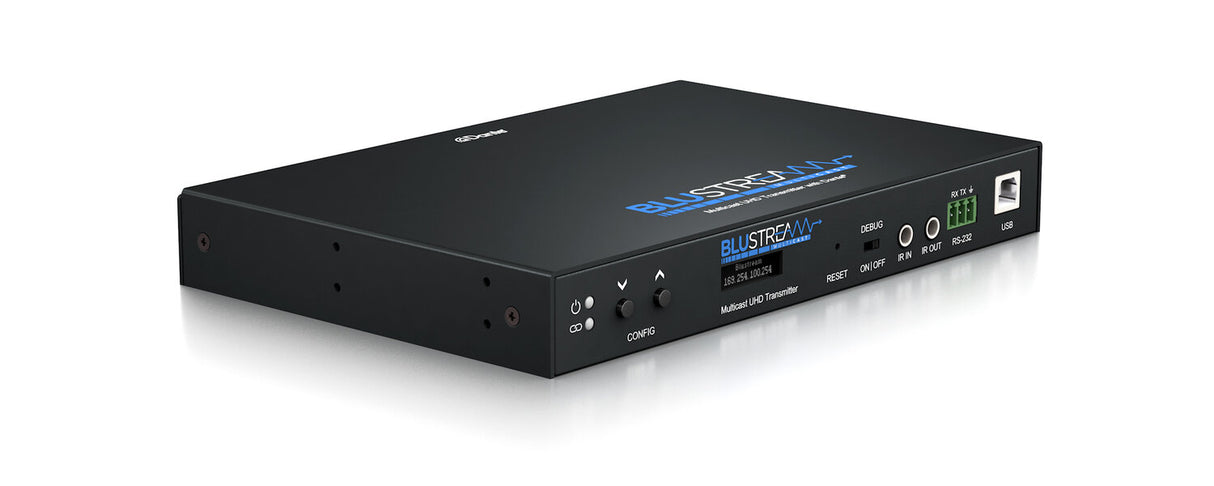 IP250UHD-TX IP Multicast UHD Video Transmitter over 1Gb Network featuring Dante Integration