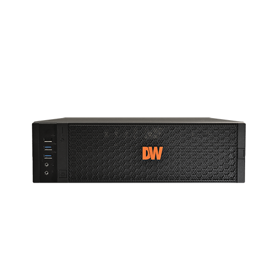 DW-DX1VSTK24 Blackjack 2TB DX Server +4 MEGApix 4MP Turret Cameras