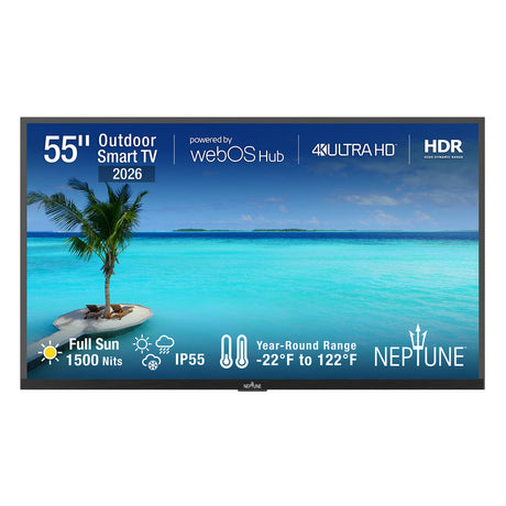 Neptune Full Sun Outdoor 4K w/Outdoor Tilt Mount (2026 Model)