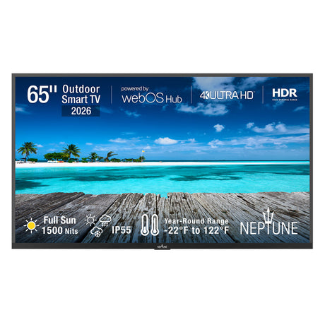 Neptune Full Sun Outdoor 4K w/Outdoor Tilt Mount (2026 Model)