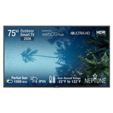 NT75PS1K 75" Neptune Partial Sun 4K TV 1000 Nits IP55 3Yr No Mount