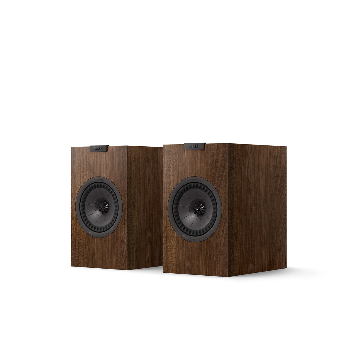 Q1 Meta Bookshelf Speaker 2-Way Pair Walnut