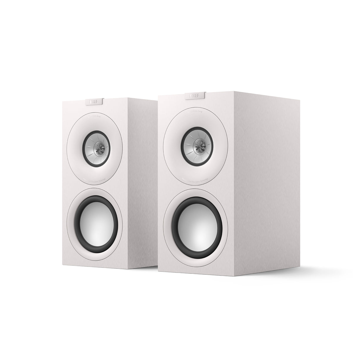 Q Concerto Meta Bookshelf Speaker 3-Way Pair White