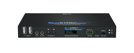 IP250UHD-RX IP Multicast UHD Video Receiver over 1Gb Network featuring Dante Integration