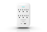 ME5003 Wall Tap Surge 6 AC 1 USB A 1 USB C