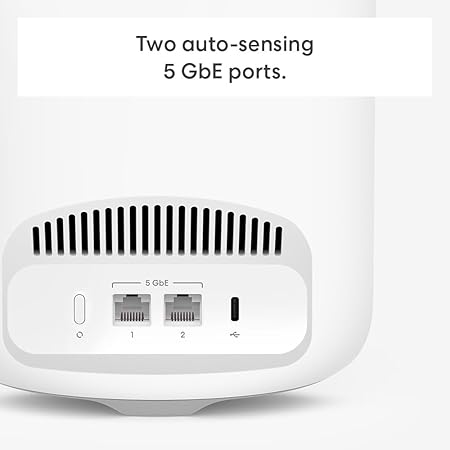 eero Pro 7 Router Tri Band Supports internet plans up to 5 Gbps, Coverage Up to 2,000 Square Feet