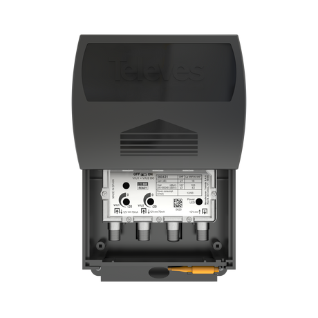 560483 Dual Input Antenna Preamp Coaxial F-fitting Connections Automatic Gain Control (AGC) 5G filtered