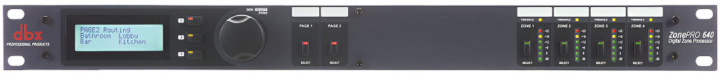 640 6x4 Digital Zone Processor