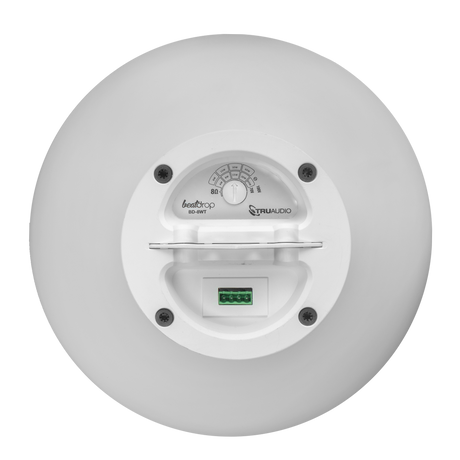 BD-8WT 8" Speaker Pendant BeatDrop commercial 70V/100V/8 ohm  w/Gripple White